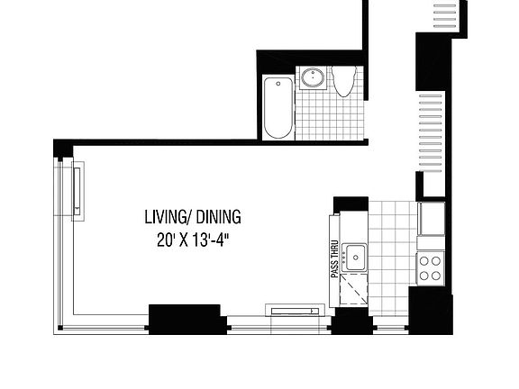 2nd image of 2 Gold St APT 411