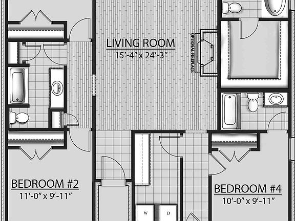 Domenico III B - Floor Plan - DSLD Homes