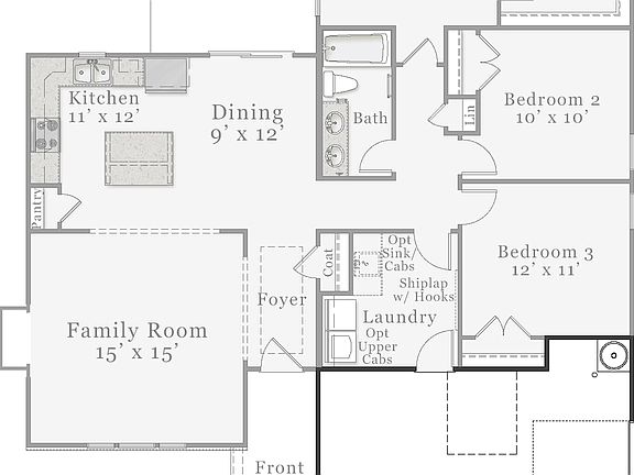 Craftsman European Optional - Sideload Garage