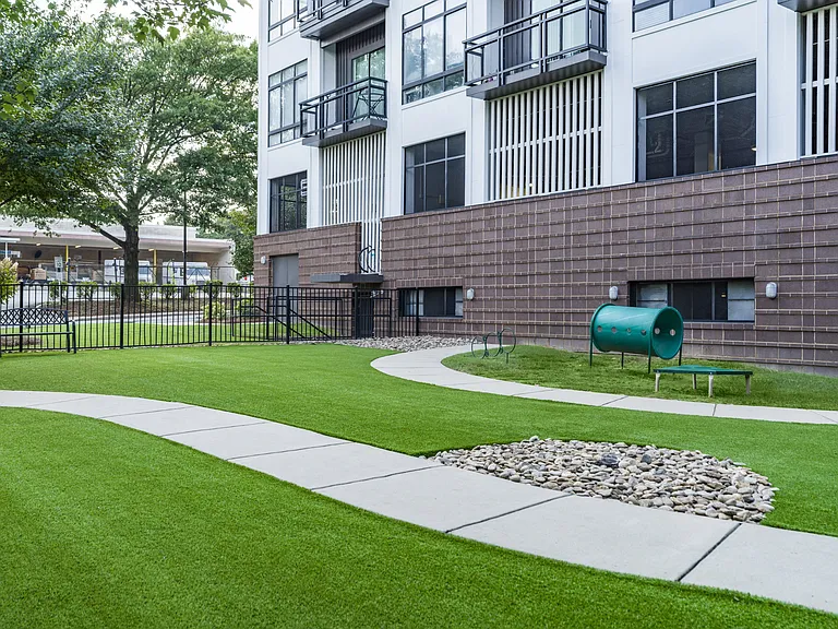 Furry friends can run free in our pet park.