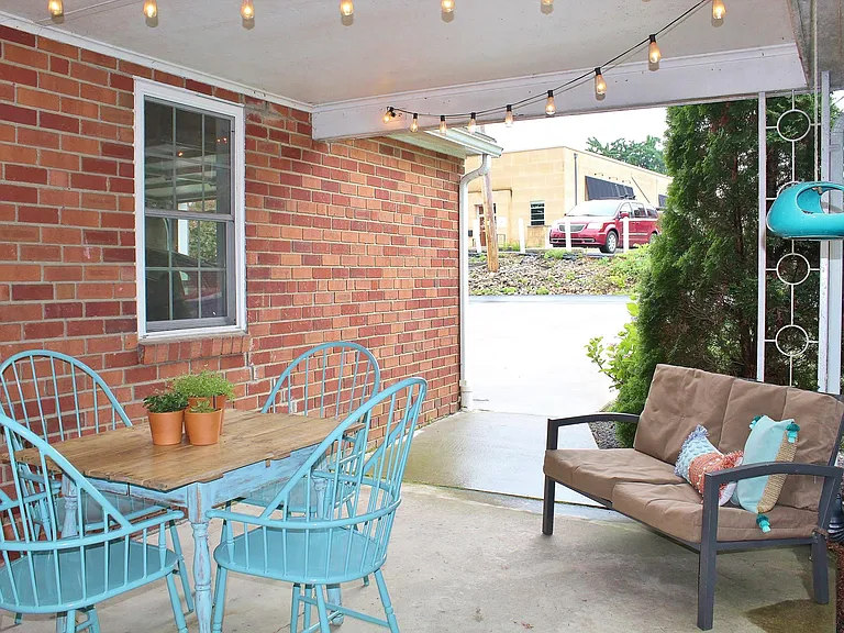 Lovely Rear Porch