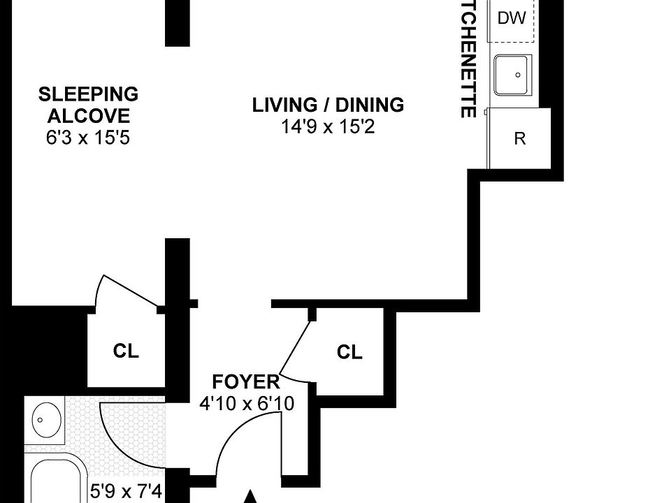 2nd image of 60 W 76th St APT 6B