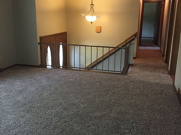 living room and hallway 