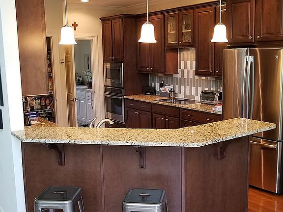 Kitchen into laundry room
