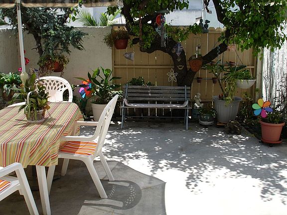 Inviting Back Patio 