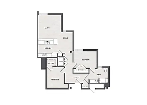 Floor plan 2B1