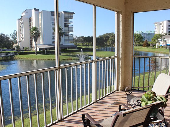 view from balcony