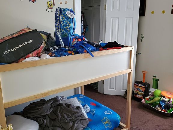 small bedroom on 2nd floor