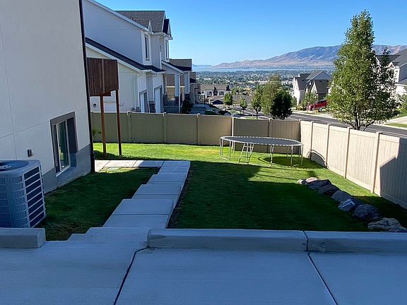 RV parking, path to basement unit