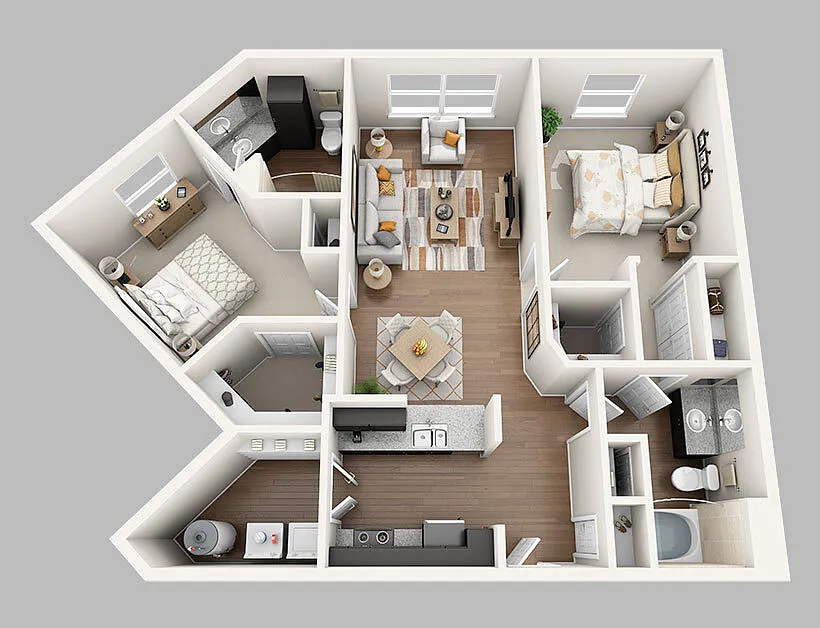 Floor plan B2