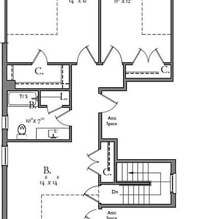 Floor plan - floor 2