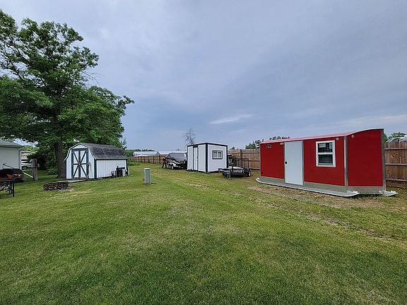 Sheds one and two and Alumi-lite
icehouse