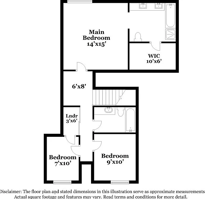3 bed, 2.5 bath, 1510 sqft, $2,120 — Photo 3