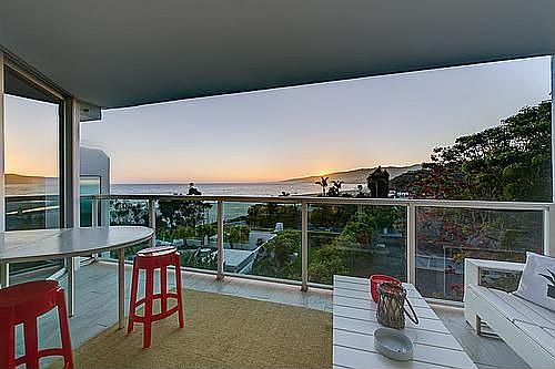 Patio over looking ocean