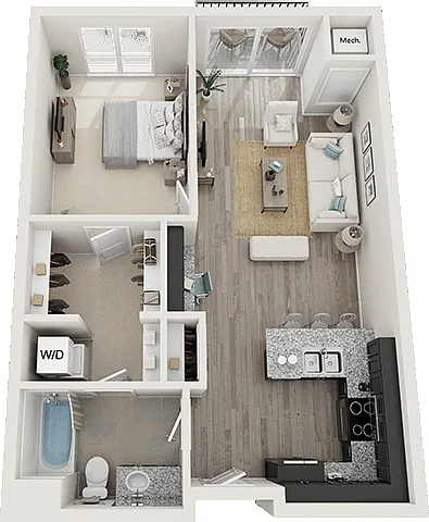 Floor plan Plan J
