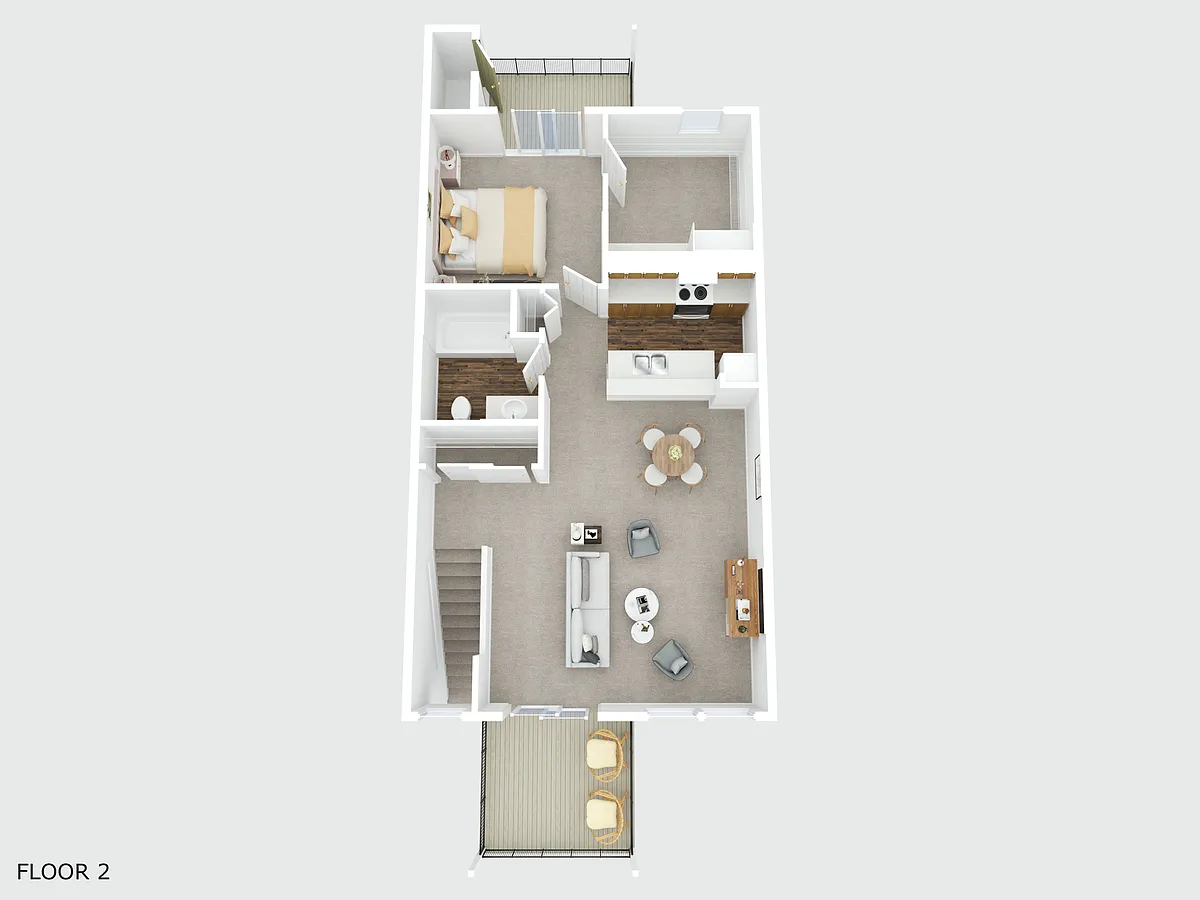 Floor plan 1 Bedroom