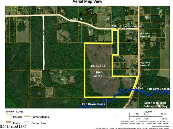 Old Fort Bayou Rd, Vancleave, MS 39565