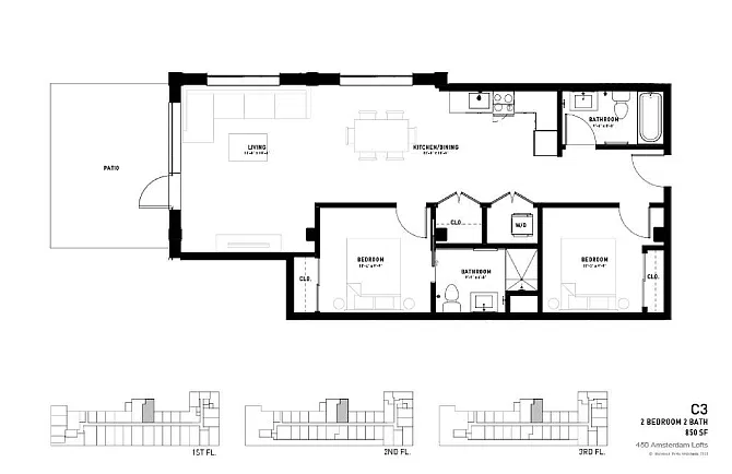 Floor plan C3