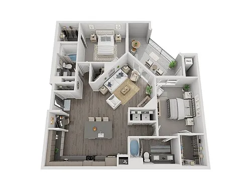 Floor plan Sunset