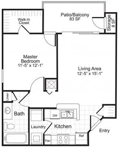 Floor plan A1 1/1