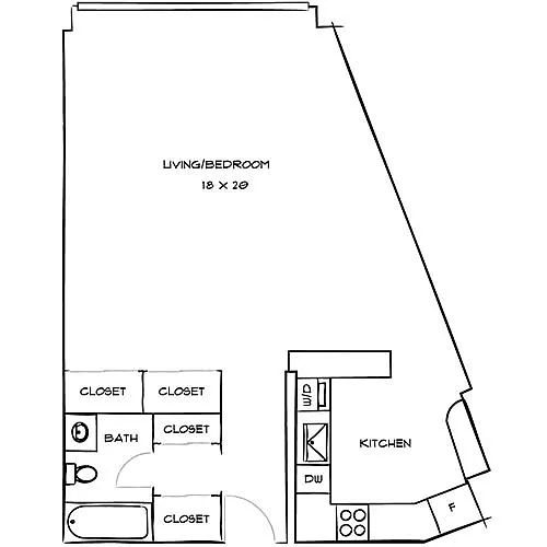 Floor plan Drexel A