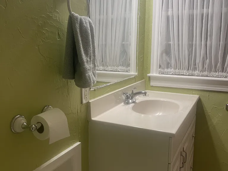 Guest bathroom _ vanity with natural light