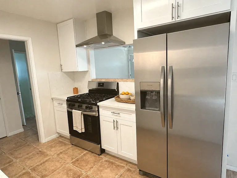 Brand new stainless appliances