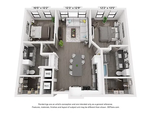 Floor plan B1
