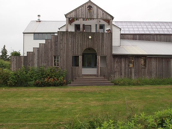 South side of main house