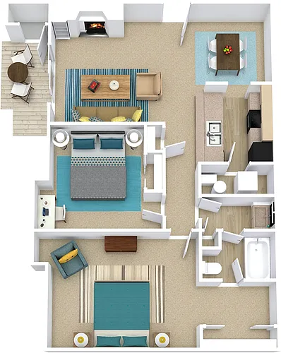 Floor plan The Sorrento