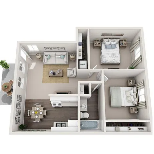 Floor plan B1