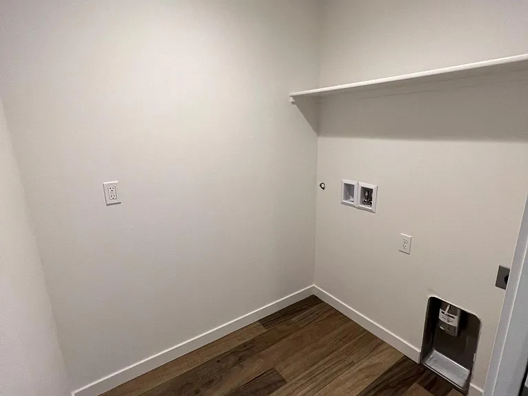 Upstairs laundry room
