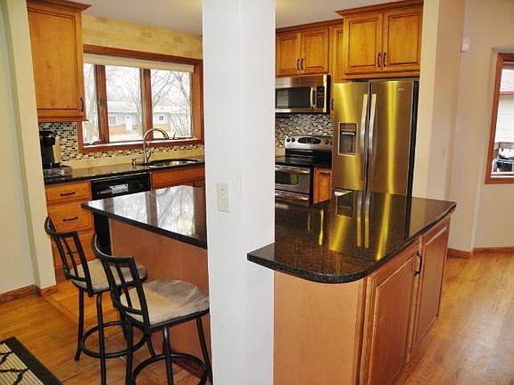 Another view of open kitchen