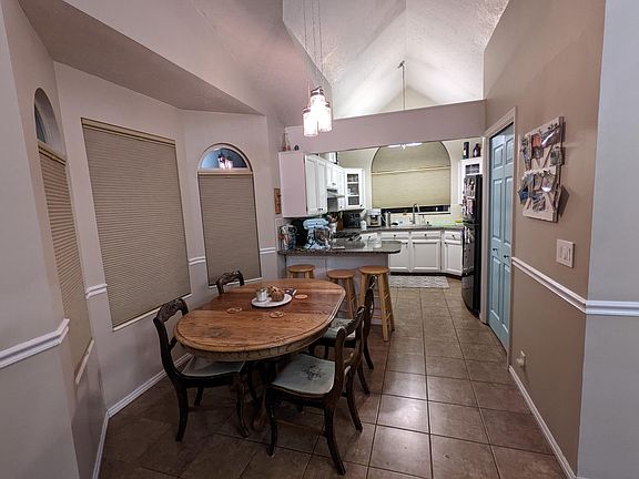 dining room and kitchen
