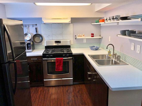 Kitchen with Gas Stove