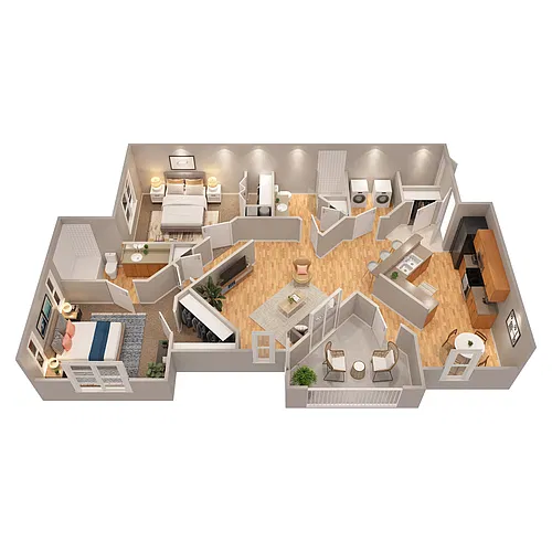Floor plan B1