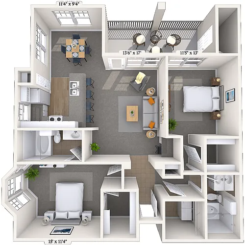 Floor plan Kendall