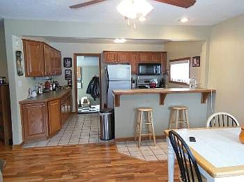 As you enter you will immediately say "wow" as the dining and kitchen area greet you.