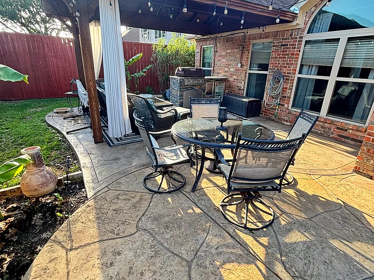 Patio area