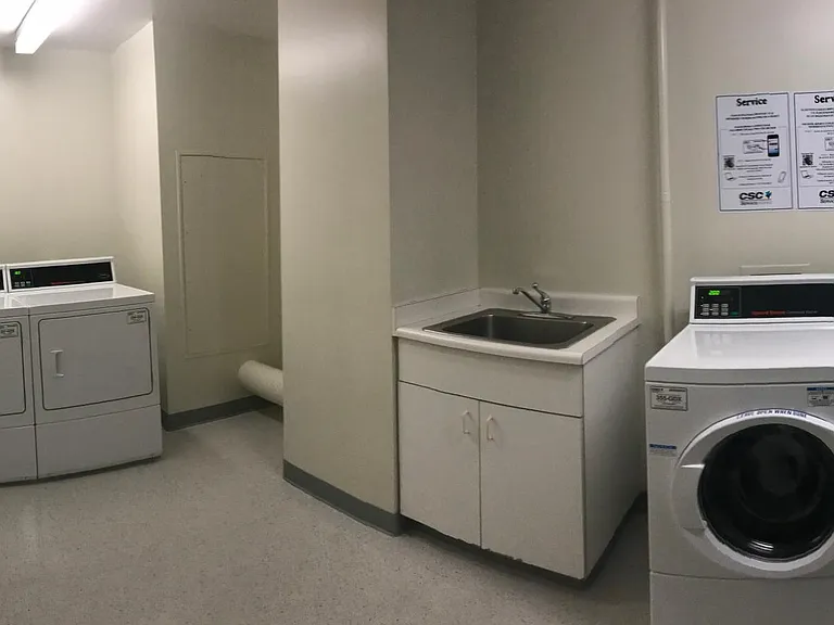 Washer dryer on every floor