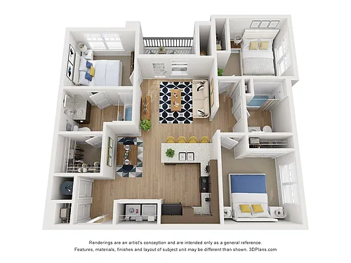 Floor plan C1