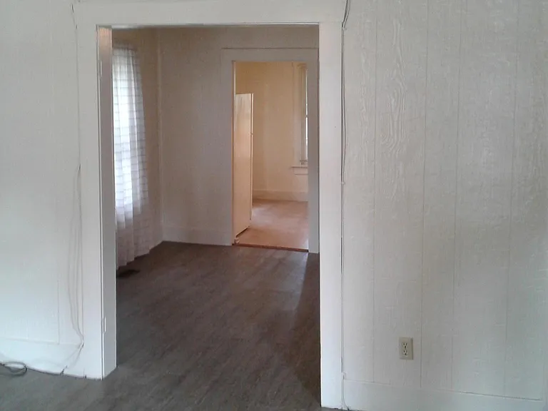 Living/Front entry to dining