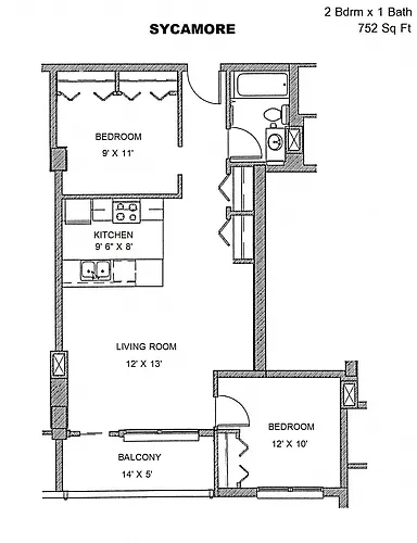 Floor plan Sycamore