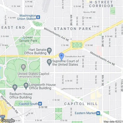 Location of apartment. Close to three metro lines, US Capitol and shopping.