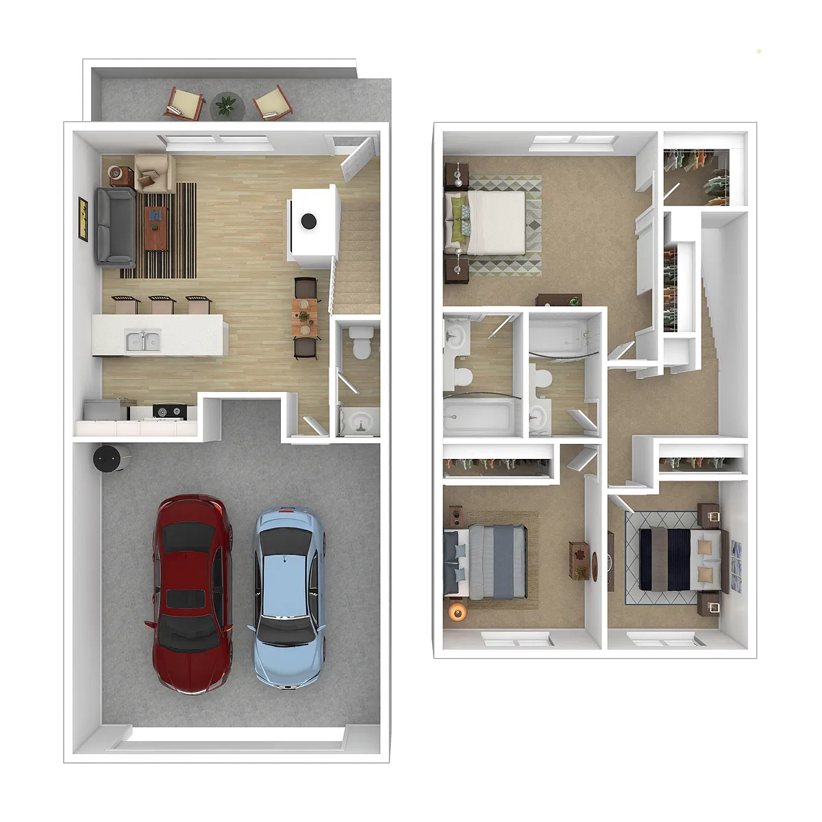 Floor plan 3/2.5 R