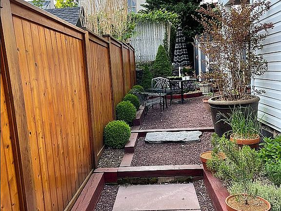 Walkway To Back Yard