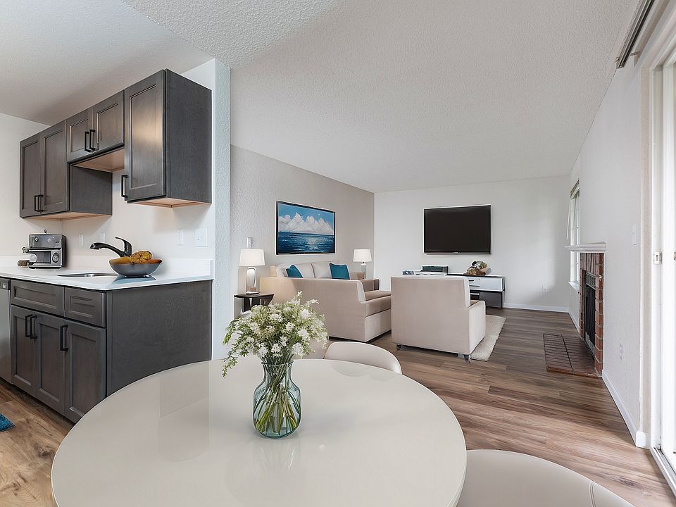 Experience contemporary comfort in this stylish open-concept living space.