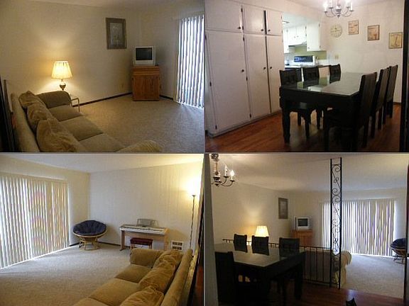 Dining and living room