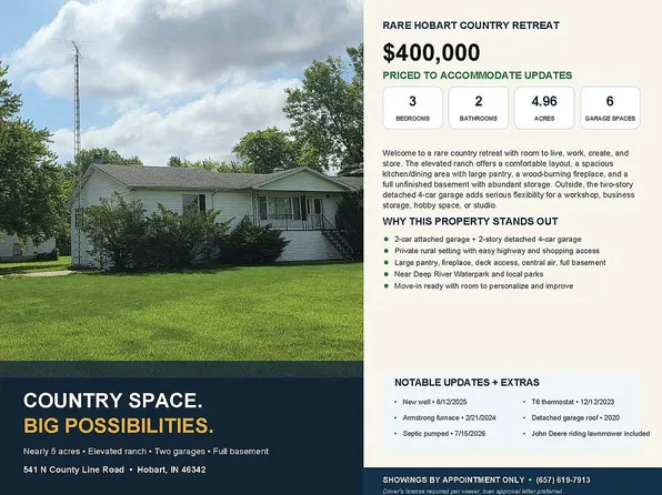 541 N County Line Rd, Hobart, IN 46342