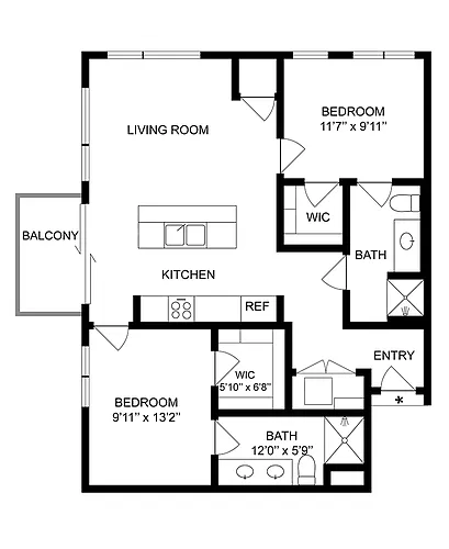 Floor plan Elon